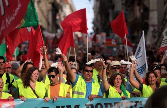 Val protestov proti varčevanju na Portugalskem se nadaljuje