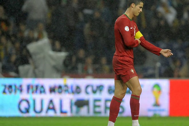 Cristiano Ronaldo je v torek razočaral rojake.