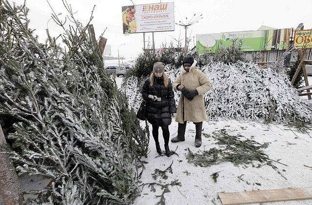 V Rusiji je mraz terjal že na desetine žrtev (foto: Reuters) 