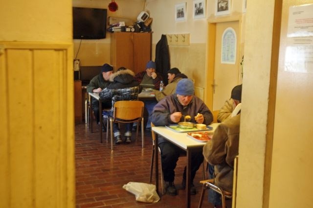Zavetišče za brezdomce v Ljubljani.  (Foto: Bojan Velikonja) 