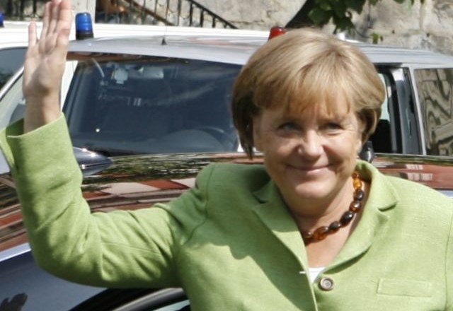 Angela Merkel. (Foto: Bojan Velikonja) 