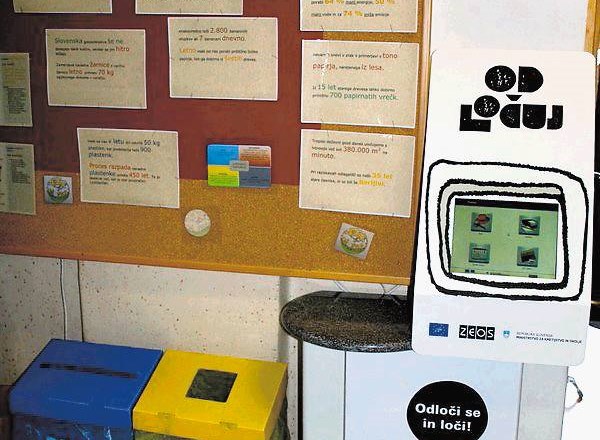 V sklopu projekta Odločuj osnovnošolci spoznavajo pravila ravnanja z e-odpadki tudi na nekdanjih terminalih za potrjevanje...