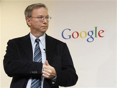 Direktor Googla Eric Schmidt. (Foto: Reuters) 
