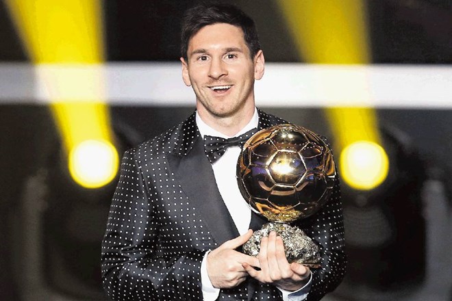 Lionel Messi – edini nogometaš s štirimi zlatimi žogami. 