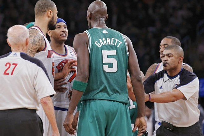 Boston Celtics se je veselil zmage v New Yorku.   (Foto: Reuters) 
