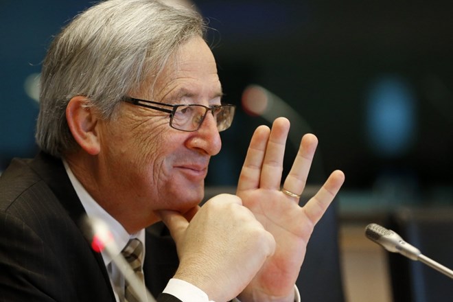 Šef evroskupine, luksemburški premier Jean-Claude Juncker.    