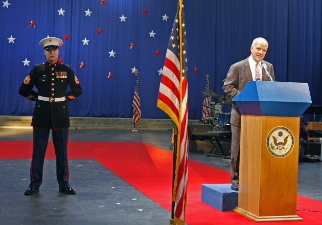 Ameriški veleposlanik Joseph Mussomeli.  Foto: Bojan Velikonja 