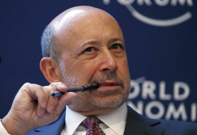Izvršni direktor Goldman Sachsa, Lloyd Blankfein. (foto: Reuters) 
