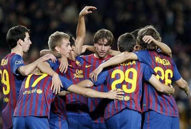 Barcelona ima v svojih vrstah veliko igralcev, ki prihajajo iz njene mladinske šole. (Foto: Reuters) 