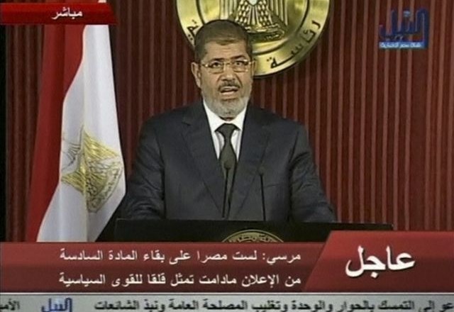 Egiptovski predsednik Mohamed Mursi (foto: Reuters) 
