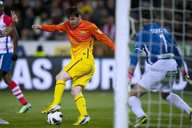 Lionel Messi je v prvenstvu v letošnji sezoni dosegel že 37 golov. (Foto: Reuters) 