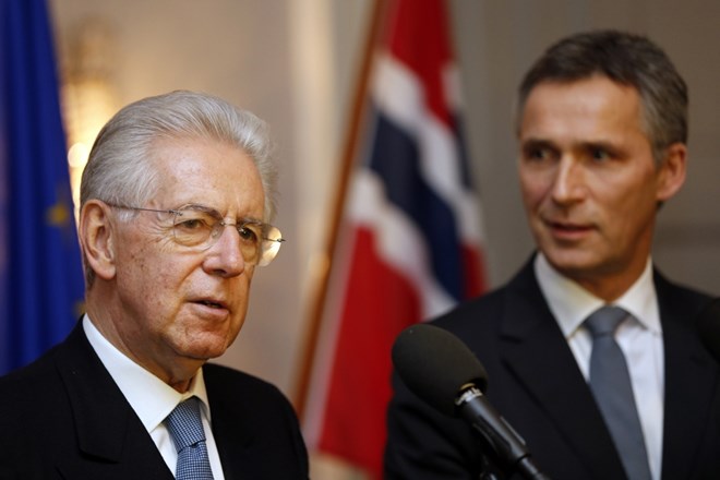 Poraženec volitev Mario Monti. (Foto: Reuters) 