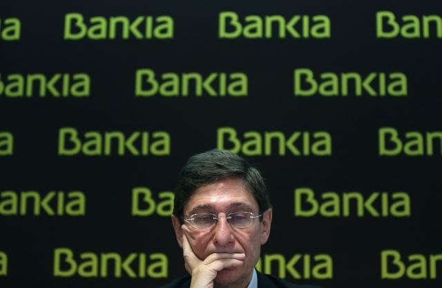 Prvi mož banke Jose Ignacio Goirigolzarri (na fotografiji) je navzlic globoki izgubi ocenil, da je bilanca zdaj sanirana....