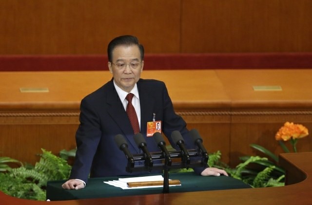 Wen Jiabao. (foto: Reuters) 