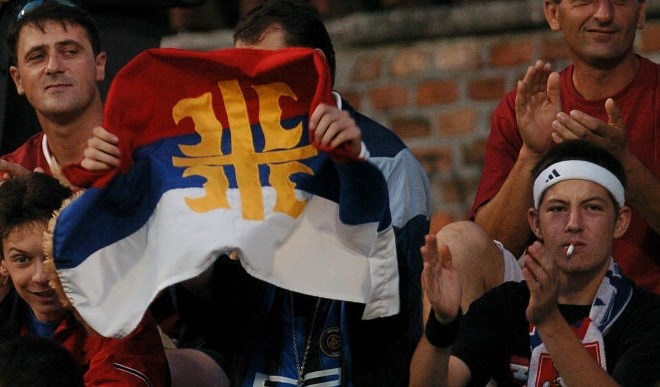 Srbski navijači na Maksimirju niso zaželeni.  (Foto: Matej Povše) 