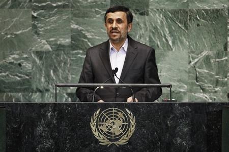 Iranski predsednik Mahmoud Ahmadinedžad. 