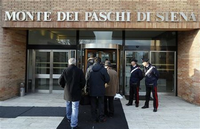 Banka Monte dei Paschi di Siena. (foto: Reuters) 