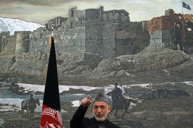 Afganistanski predsednik Hamid Karzaj    