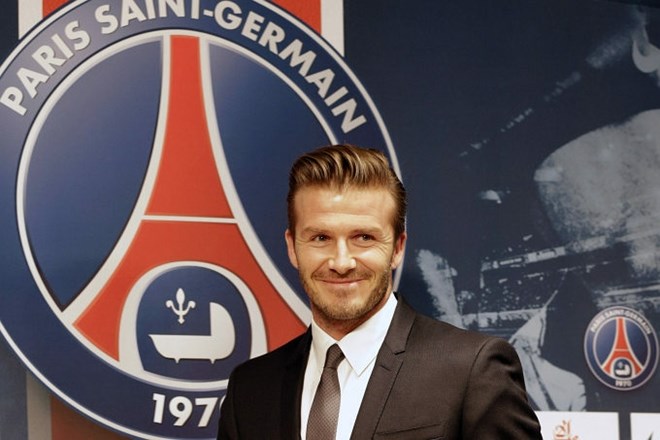 David Beckham je najpremožnejši nogometaš na svetu, letos pa se je v Parizu odrekel plači. (Foto: Reuters) 