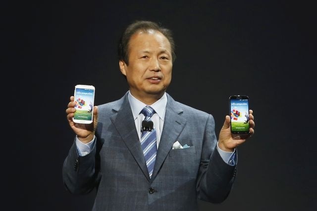 V New Yorku so predstavili novi Galaxy S4 (foto: Reuters) 