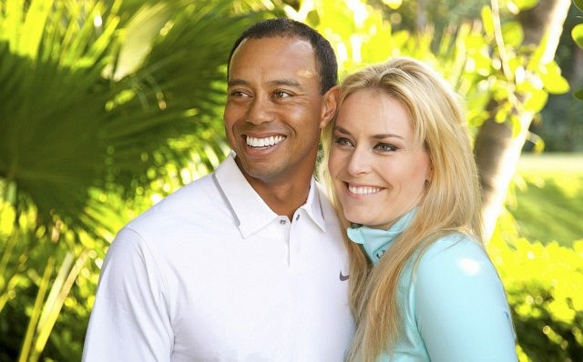Tiger Woods in Lindsey Vonn sta postala več kot le prijatelja. (Foto: Reuters) 