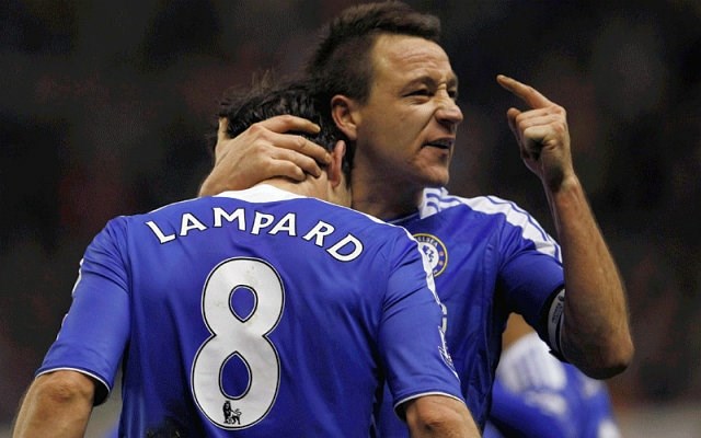 John Terry je Franka Lamparda izbral za najboljšega igralca v zgodovini Chelseaja. (Foto: Reuters) 