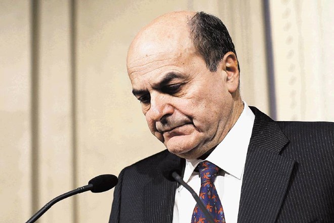 Vodja levosredinske koalicije Pier Luigi Bersani je sinoči sklonjene glave povedal, da ni dobil zadostne podpore za sestavo...