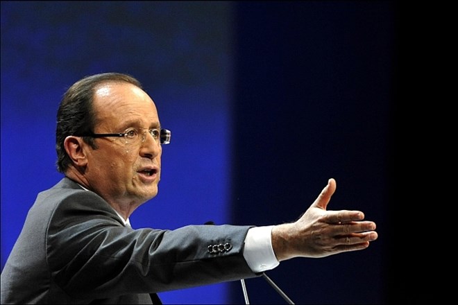 Francoski predsednik Francois Hollande.    
