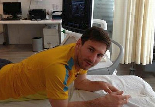 Lionel Messi je navijačem Barcelone sporočil, da bo kmalu spet na igrišču. (Foto: facebook) 