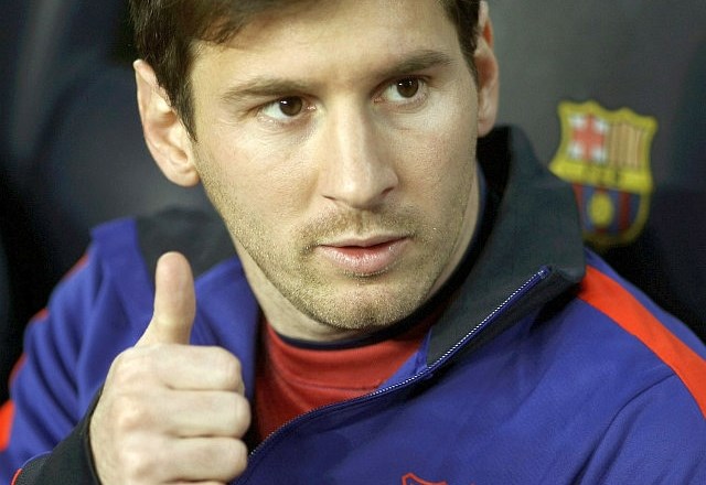 Messi bo lahko nastopil na tekmi proti Bayernu. (Foto: Reuters) 