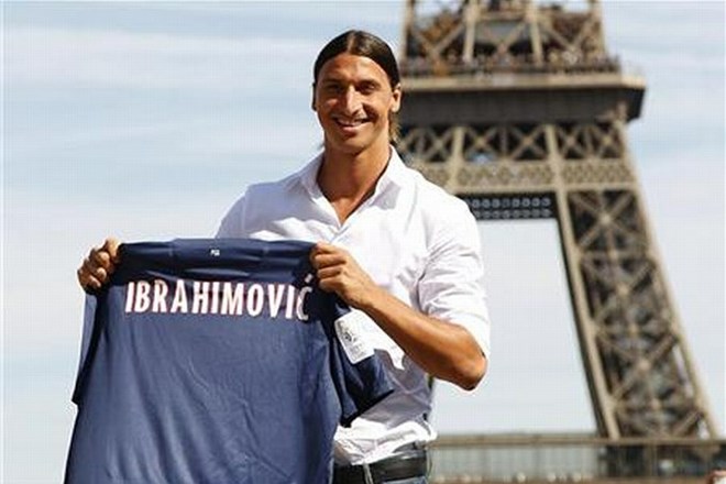 Med najodmevnejšimi prestopi v lanskem letu je bil zagotovo Ibrahimovićev iz Milana v PSG. (Foto: Reuters) 
