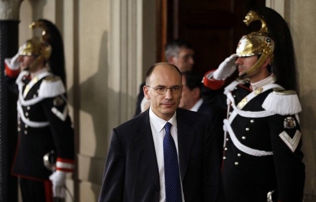 Letta začel posvetovanja o oblikovanju italijanske vlade. (Foto: Reuters) 