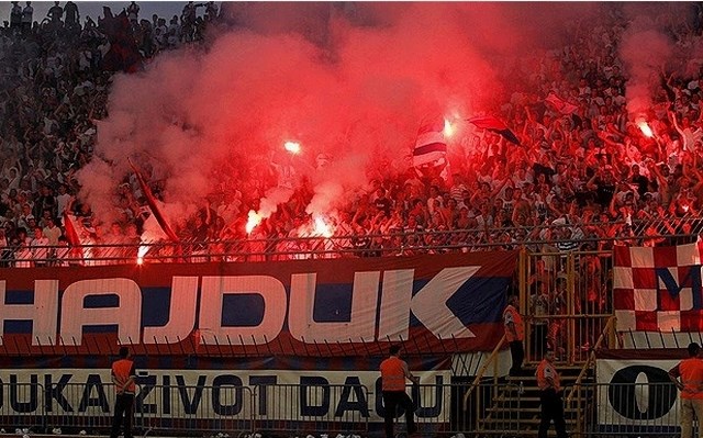 Navijači Hajduka so nezadovoljni s stanjem v splitskem velikanu. (Foto: Reuters) 