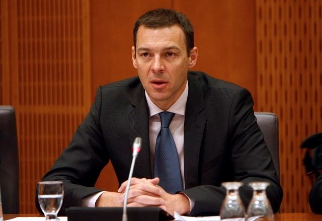 Slovenski finančni minister Uroš Čufer (foto: Tomaž Skale) 
