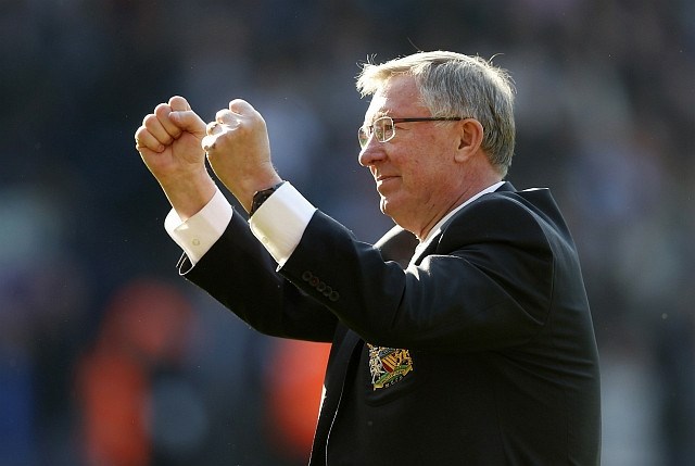 Alex Ferguson v pokoj odhaja na vrhuncu. (Foto: Reuters) 