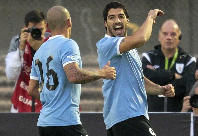Zmagoviti gol za Urugvaj je dosegel Luis Suarez. (Foto: Reuters) 