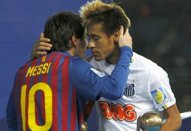 Messi in Neymar sta se decembra srečala v finalu svetovnega klubskega prvenstva, v prihodnje pa bosta soigralca. (Foto:...