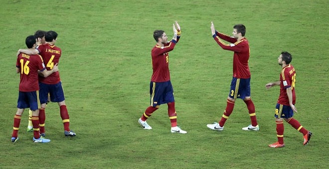 Španci so bili od Urugvaja boljši z 2:1. (Foto: Reuters) 