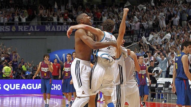 Košarkarji Reala so 31. postali španski prvaki. (foto: acb.com) 