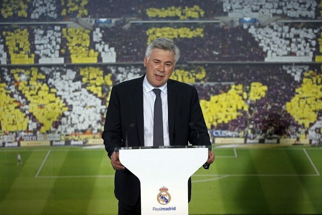 Carlo Ancelotti je včeraj uradno postal trener Reala. (Foto: Reuters) 