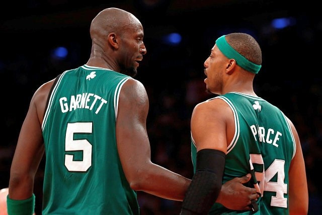 Kevin Garnett in Paul Pierce se bosta iz Bostona preselila v Brooklyn. (Foto: Reuters) 