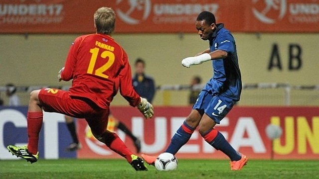 Anthony Martial je maja na Slovaškem na evropskem prvenstvu do 17 let igral za reprezentanco Francije. (Foto: uefa.com) 