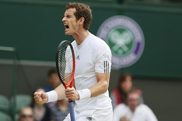 Andy Murray se je moral zelo potruditi, da je ugnal Španca Fernanda Verdasca. (Foto: Reuters) 