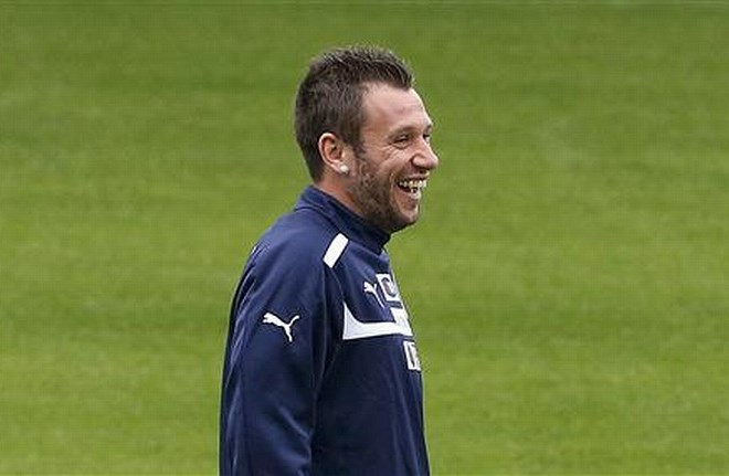 Antonio Cassano je iz Interja prestopil k Parmi. (Foto: Reuters) 