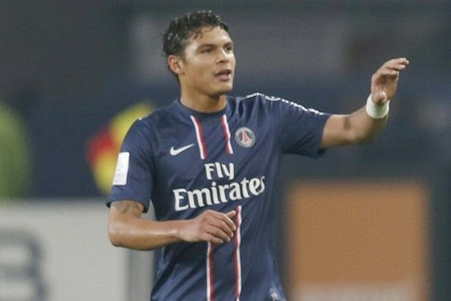 Thiago Silva ostaja v Parizu. (Foto: Reuters) 