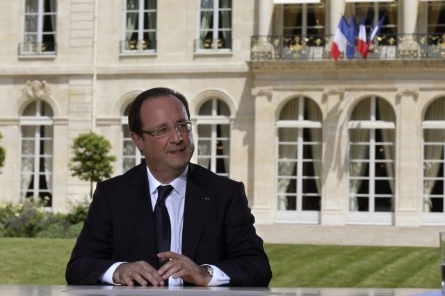 Francoski predsednik Francois Hollande. 