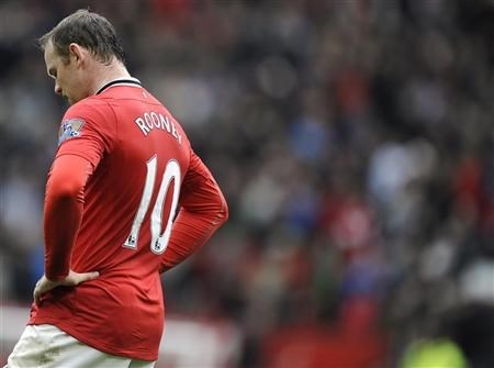 Wayne Rooney bi rad zapustil Manchester United. (foto: Reuters) 
