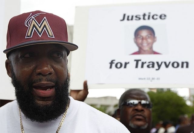 Trayvonov oče Tracy Martin (foto: Reuters) 