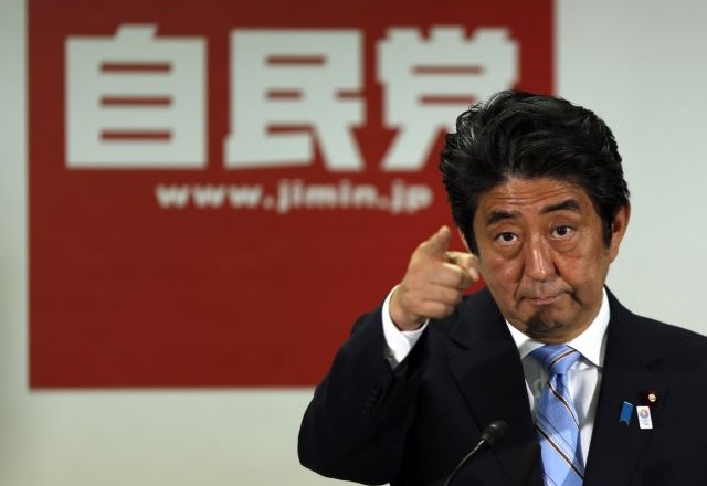 Premier Šinzo Abe. 
