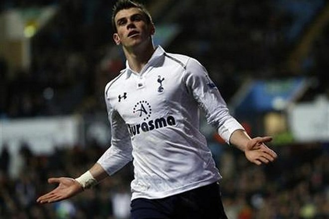 Gareth Bale je velika želja Reala, a ga Tottenham ne želi izpustiti iz rok. Vsaj poceni ne. (Foto: Reuters) 